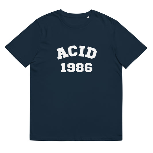 Acid 1986 - Unisex organic cotton t-shirt